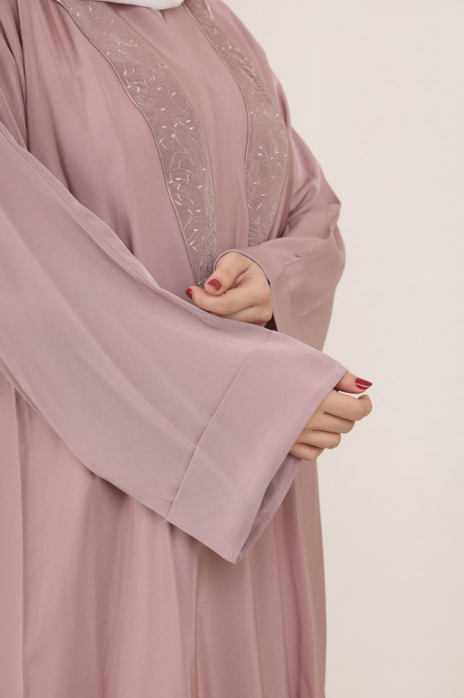 [598789-1] عباية صالونا سلطانة