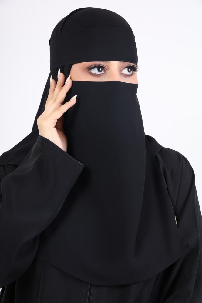 [467] نقاب مفتوح مطاطين