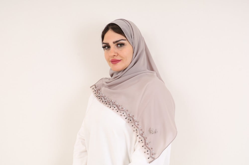 [231609] طرحة يدوي منيرة