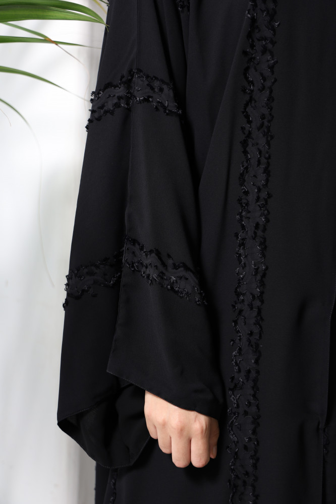 [56025-4] عباية إنترنت سربست مبطن